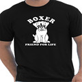 Boxer Dog Lover Pet Mens T Shirt Gift Animal Letter Print T Shirts Summer Short Sleeve
