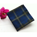 QXY men fashion pocket square mens tie handkerchief paisley hanky polyester silk printing scarf for gentlemen