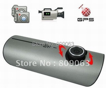 Dual Camera X3000 Car Blackbox DVR with GPS Module and 3D G Sensor function Free Shipping