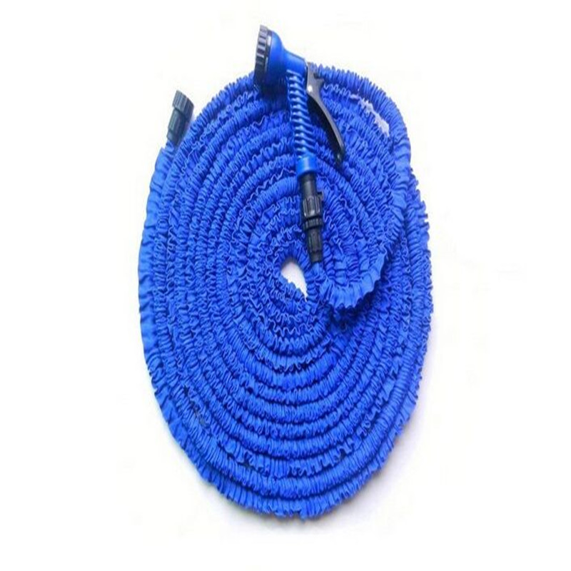 Description Picture 6 of itemWatering Flexible Expandable Garden Hose Reels Blue And Green 25FT-200FT + 7 Function Spray Gun Connector (EU/US)