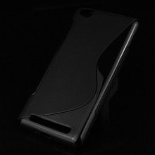 S lines Soft TPU Case For Xiaomi redmi 3 Back Protect Rubber Silicone Phone Bags