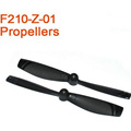 6 pairs Lot Original Walkera F210 RC Helicopter Quadcopter Spare Parts CW CCW blade F210 Z