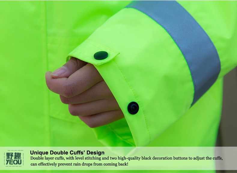 Safe Fluorescence Raincoat 28