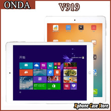 ONDA V919 2GB/64GB 9.7” 2048×1536 Windows 8.1 Android 4.4 3G Phone Call Tablets Intel Z3736F Quad Core WiFi Bluetooth OTG HDMI