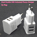 2 usb wall charger EU 5V 2A Charger For Samsung Galaxy S4 S5 for iphone 6
