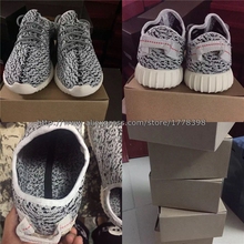 Yzy мужчины 350 низкая сапоги qasa PrimeKnit канье уэст горячеканальная сникер обувь