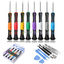 16 in 1 Repair Pry Tools Screwdrivers Set Kit Precision For Apple For iPhone 5 4S 3GS For iPad 4 For Samsung For HTC For Nokia