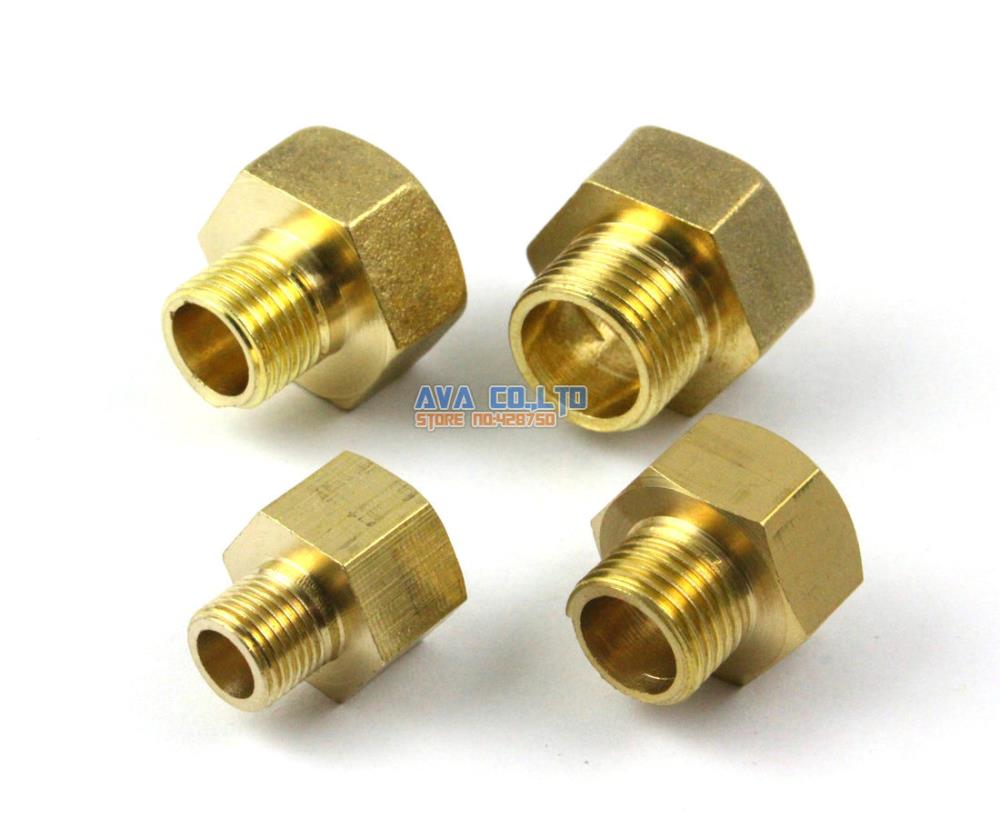 3/8" 1/2" 1" Female Male BSP Coupler Connector Fitting Pipe Reducing Adapter 