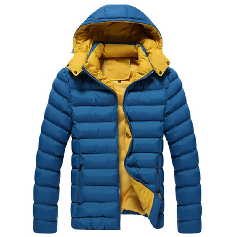 Plus Size New Brand 2015 Winter Jacket Men High Quality Down Cotton Nylon Men Clothes Winter
