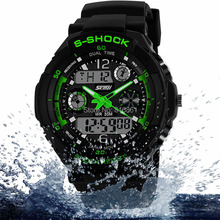 Skmei sports Waterproof Casual Quartz watches men luxury brand men’s watch S Shock fashion G Led Digital military Wristwatch