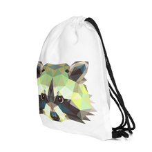 POLYGON RACCOON 3D printing Womens Men s Gym Bags Handbag Daypack mochila feminina bolso de lazo
