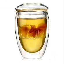 Bodum 350ml Double Wall Glass Tea Cup,Flower Tea Cup,Coffee Tea Cup,High Temperature Resistance