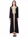 Women Maxi Long sleeve long Dress embroidery moroccan Kaftan Caftan Jilbab Islamic abaya Muslim Turkish arabic