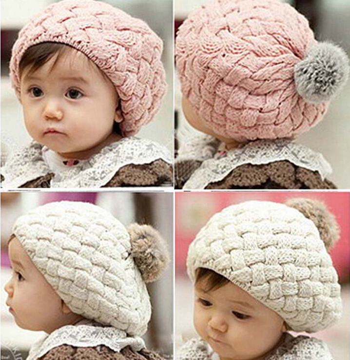 Lovely baby hat kids baby photo props beanie faux ...