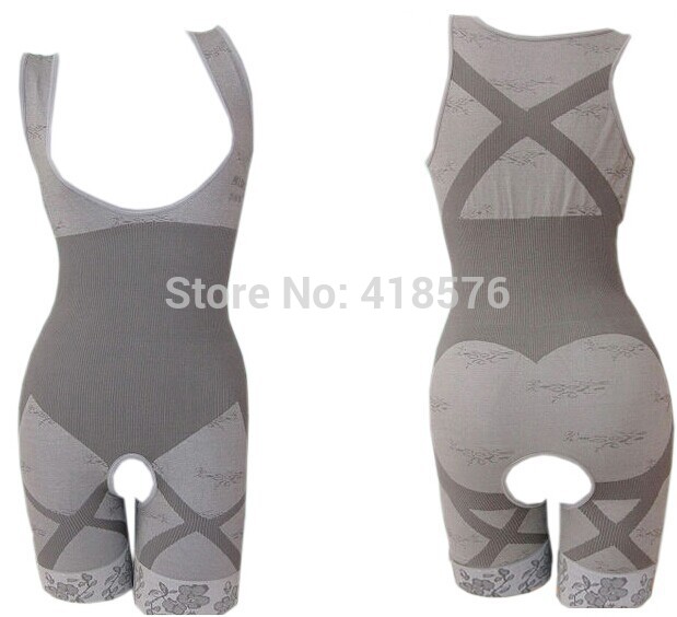 New Brand Natural Bamboo Full Body Suit Underbust ...