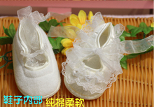 pink white 2015 Cute Girls lace flower princess baby newborn toddler shoes boot spring autumn children