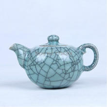 Handmade Longquan Kiln Celadon Porcelain Ware Teapot 2 Teacup Kungfu Tea Set