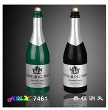 Envío gratis interesante y novedoso truco de magia Magic Bottle fuga Champagne ( verde )