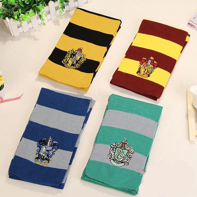 Harry Potter Gryffindor Hufflepuff Slytherin Knit ...