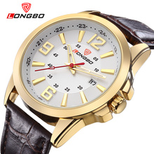 LONGBO Luxury Brand Men Watch Men Fashion Casual Male Quartz Wrist Watch Leather Strap Analog Sports