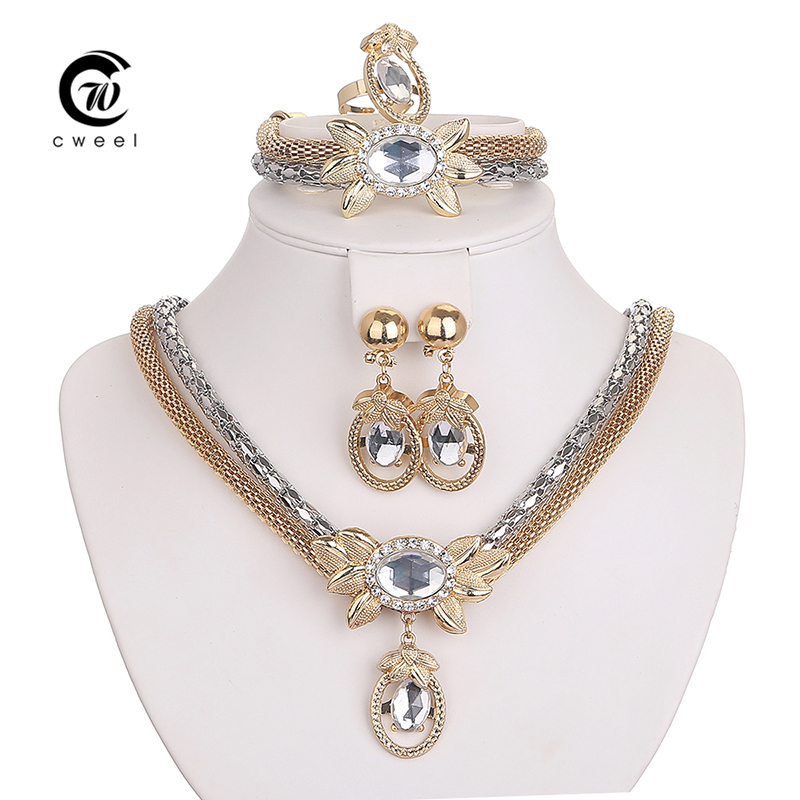 http://g03.a.alicdn.com/kf/HTB1hDpJIFXXXXaSXFXXq6xXFXXXt/Women-Wedding-Necklace-African-Beads-Jewelry-Set-18k-Gold-Filled-White-Sapphire-Clear-Austrian-Crystal-Bracelet.jpg