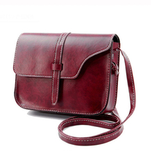 Women Leather Handbags Cross Body Shoulder Bags Fashion Messenger Bags Candy color Mini Vintage small square package ZQ22