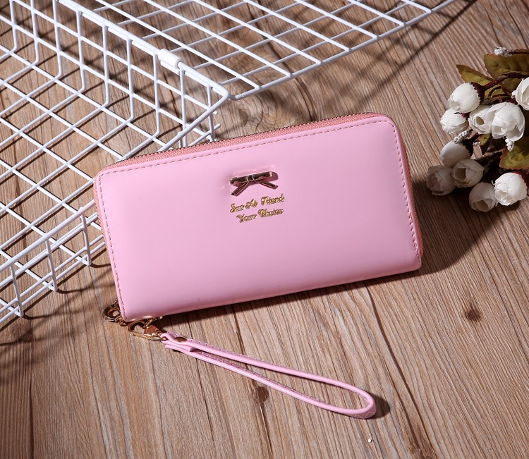 Women Wallets Brand Design High Quality Leather Wallet Female Hasp Fashion Long Women Wallets 6646