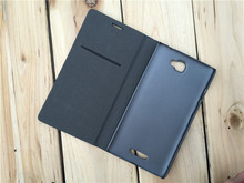 New for lenovo s856 Case Ultra thin Leather flip cover for lenovo s856 back case Screen