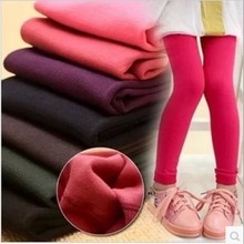 2-10T Baby Pants Autumn Winter Girl Warm Pants Elastic Girl’s Leggings Kid’s Children Warm Underwear Student’s Thermal Trousers