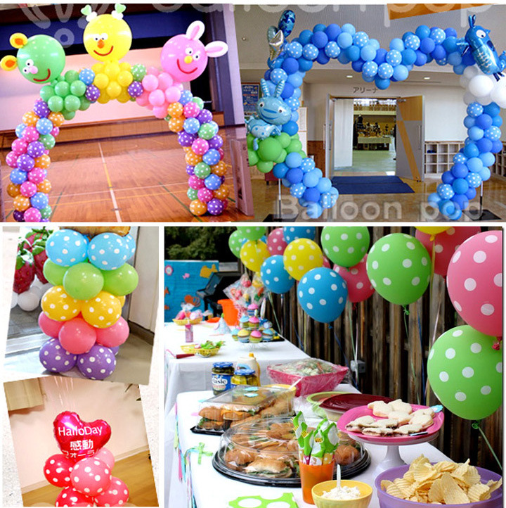 100pcs lot 12 inch polka dot balloons wedding 100pcs lot 12 inch polka dot balloons wedding