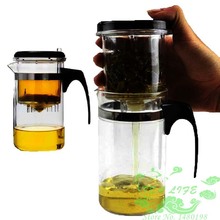 Promotion New 500ml Glass Tea Set High quality Teapot Integrative and Convenient Office Tea Pot New