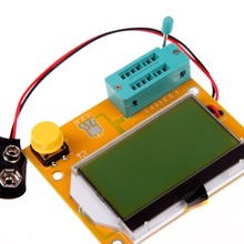 Alta calidad LCR-T4 medidor de ESR Transistor Tester diodo triodo capacitancia SCR inductancia LCD Backlight
