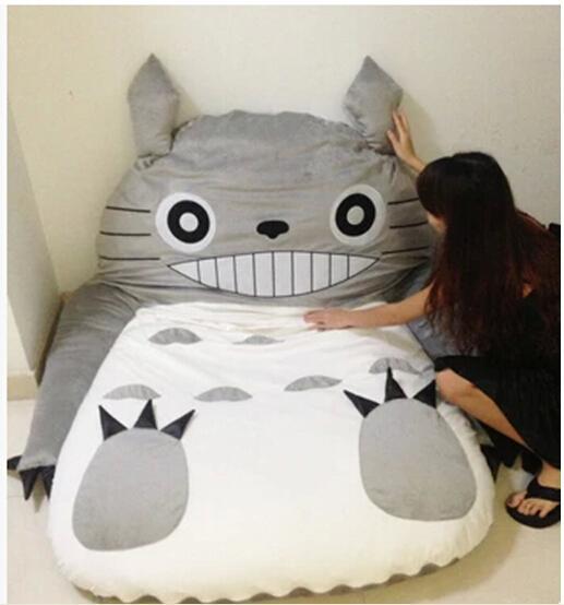 Totoro Design Bed 1.70x1.1m 7Kg Totoro Bed Totoro Thickening Child Bed