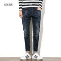 Mens Denim Jean Cotton Pants Blue Men Jeans High Quality Plus Size 2016 Autumn Winter Men