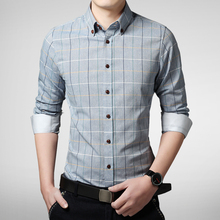 2014 New Fashion Brand Casual Men Shirt, Winter Contrast Color Closing Slim Fit Men Shirt Long sleeve, High Quality Shirt Men