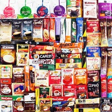 55 different Flavors Instant Coffee from all over the world Hot Hot Sale Global coffee Combination