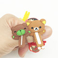 cable management organizer phone holder cable winder cable organizer prendedor de cabo TCH03N Headphone holder