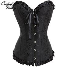 Women Plus Size Clothes Sexy Waist Trainer Training Corsets Bustiers Overbust Body Shapewear Slimming Gothic shaper Corselet