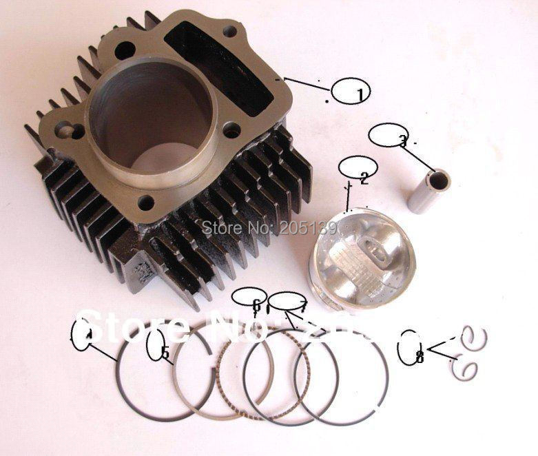 motorcycle parts engine Cylinder body for LI FAN 125CC
