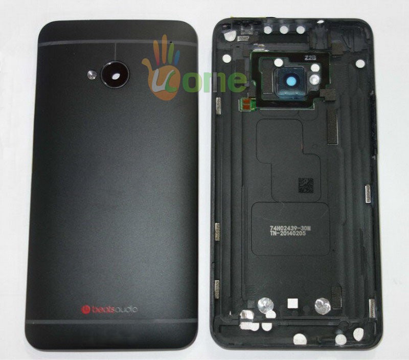 For HTC One M7 801e Back Battery Cover Door Rear Housing