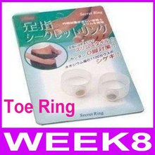 Free Shipping Guaranteed 100% Magnetic Silicon Foot Massage Toe Ring Weight Loss Slimming Easy Healthy By EMS
