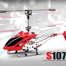 S107 RC Helicopter 2.4G Radio Syma S107G Helicopters Remote Control Quadrocopter 3.5CH with Gyro
