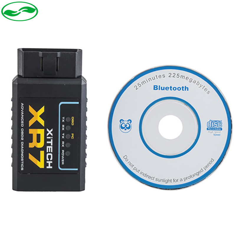   XR7  ELM327 Bluetooth OBDII V1.5 CAN-BUS   obd- 2 Elm 327 Bluetooth  