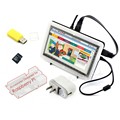 Waveshare Raspberry Pi Accessory F 7inch HDMI LCD Capacitive Touch Screen Bicolor Case 16GB Micro SD