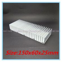 (Special offer) High quality 150x60x25mm radiator Aluminum heatsink Extruded profile heat sink for Electronic heat dissipation