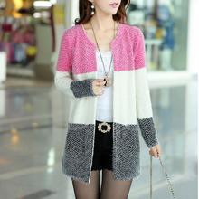New Winter Spring Cardigans 2014 Women Fashion Mohair Cardigans Casual Tricotado Long Cardigan Women Sweaters For Ladies