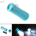 Sanyi Portable PVC Light weight Mini Retractable Camping Light Lamp Lantern 1 Mode Sky Blue Mini