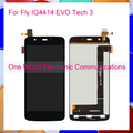 1pcs lot LCD Display For Fly IQ4414 EVO Tech 3 IQ 4414 LCD Touch Screen Digitizer