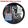 5M 300Leds Flexible RGBW 5050 SMD LED Strip Light Waterproof DC12V RGB White Diode Tape RGBW