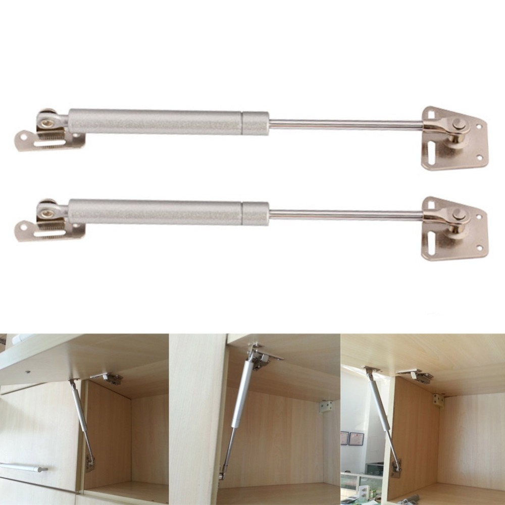 Гаджет   2pcs Kitchen Furniture Door Hydraulic Gas Spring Lift Pneumatic Support  Stay Hold  None Мебель
